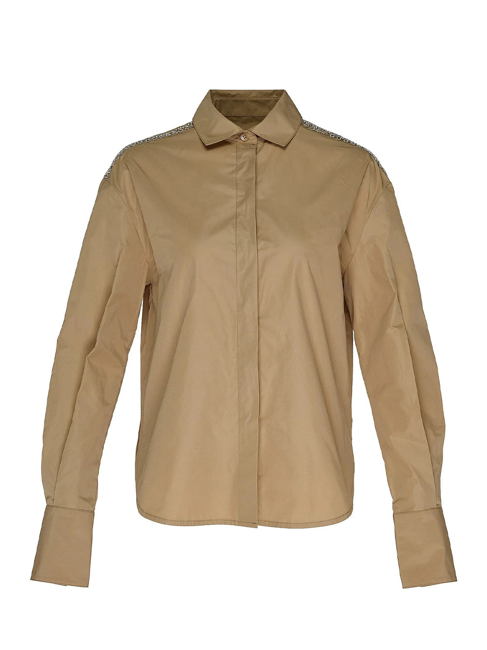 Sheen Parachute Shirt (Sand)