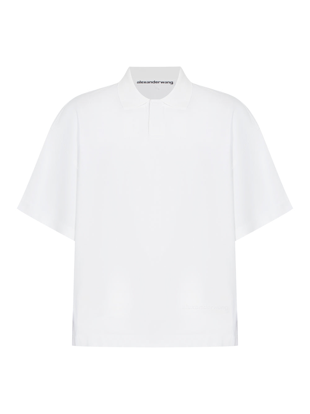 Short Sleeve Polo Tee (Vintage White)