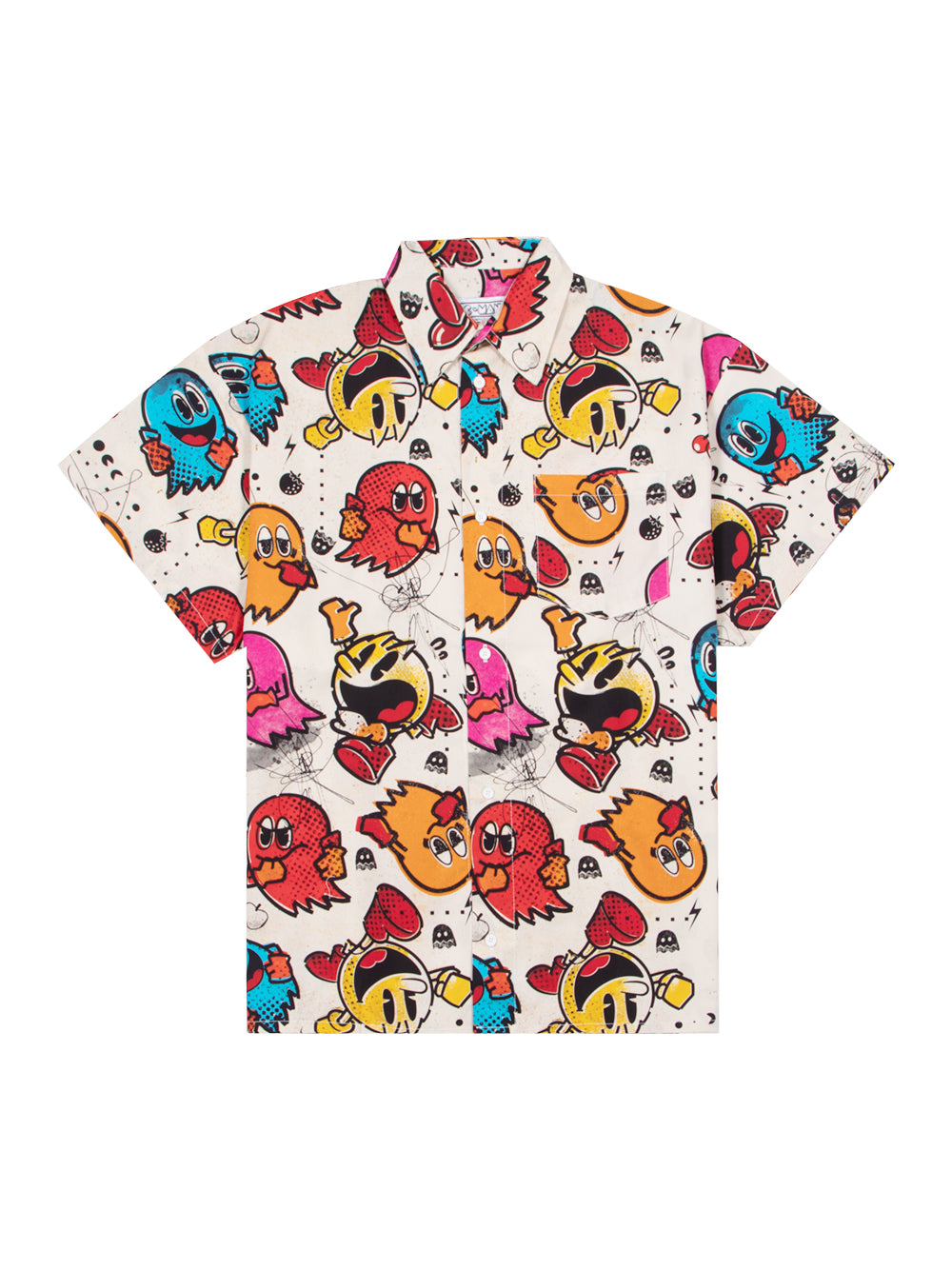 Short Sleeves Printed Shirt 12 (Over Print)