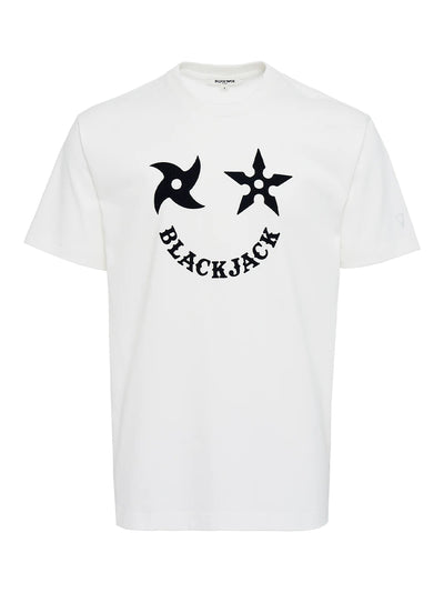 Shuriken T-Shirt (White/Black)