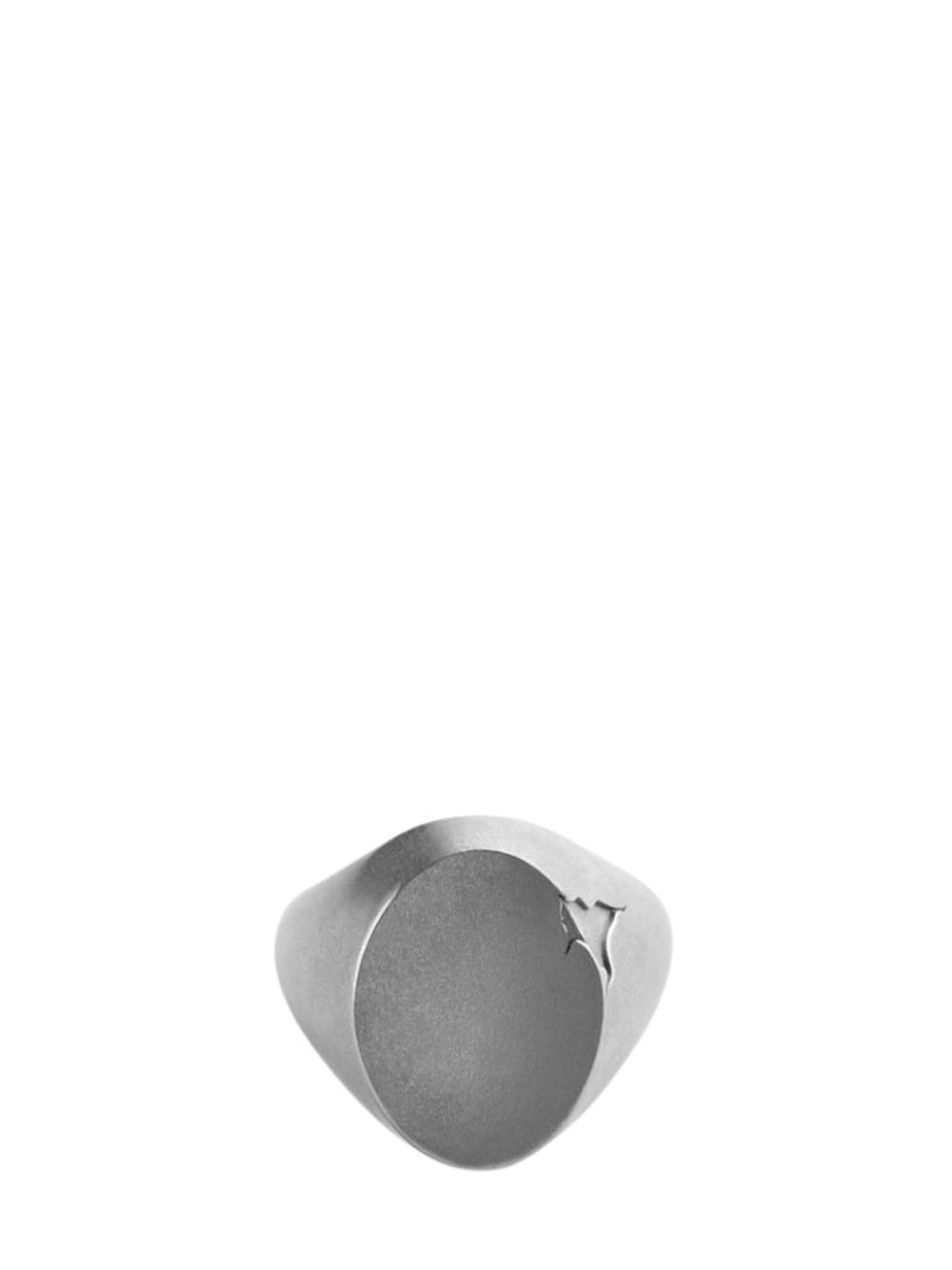 Signet Ring (Brushed Silver)