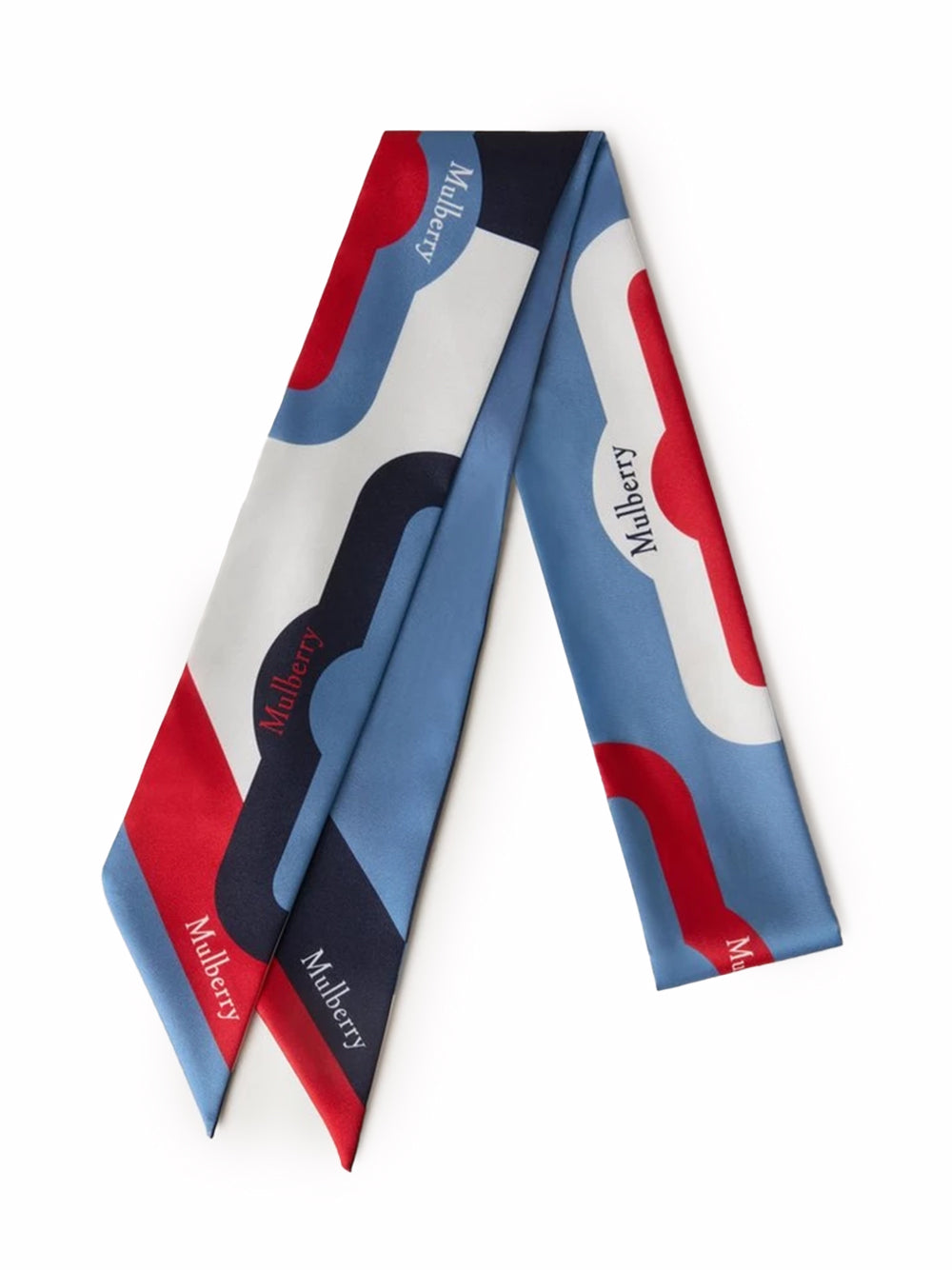 Skinny Scarf (Brighton Blue & Night Sky)