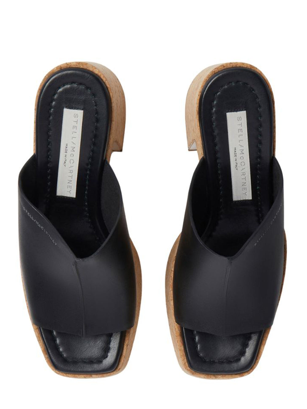 Skyla Platform Mule Sandals (Black)