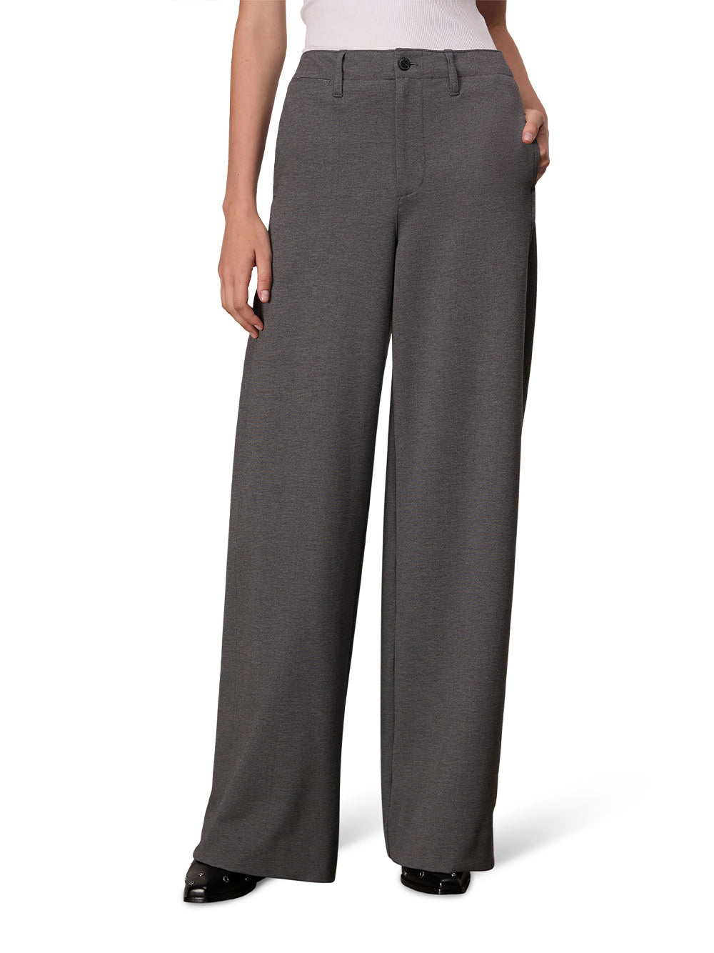 Sofie Ponte Pant (Charcoal)