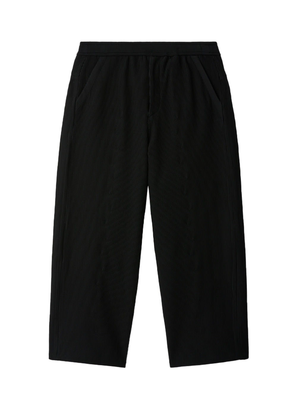 Soft Hypha Straight Pants (Black)