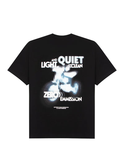 Bike Silhouette Graphic T-Shirt (Black)