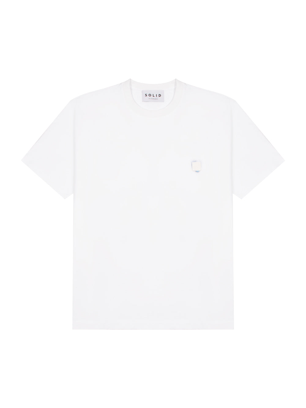 Bike Silhouette Graphic T-Shirt (White)