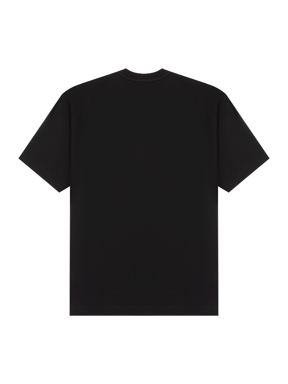 Embroidery Round Logo T-Shirt (Black)