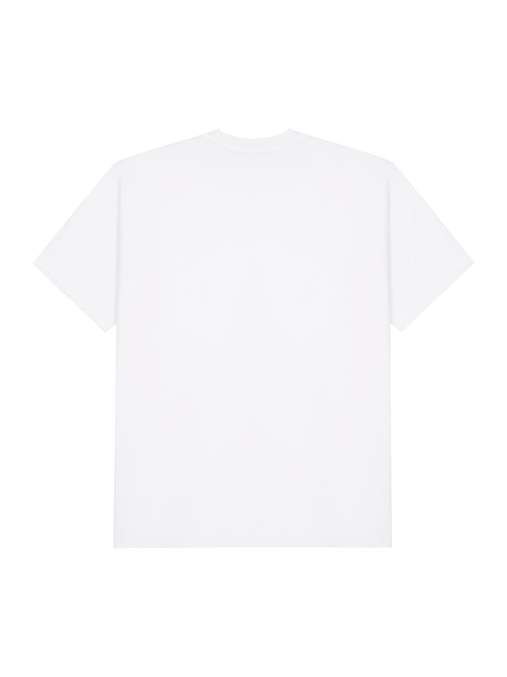 Embroidery Round Logo T-Shirt (White)