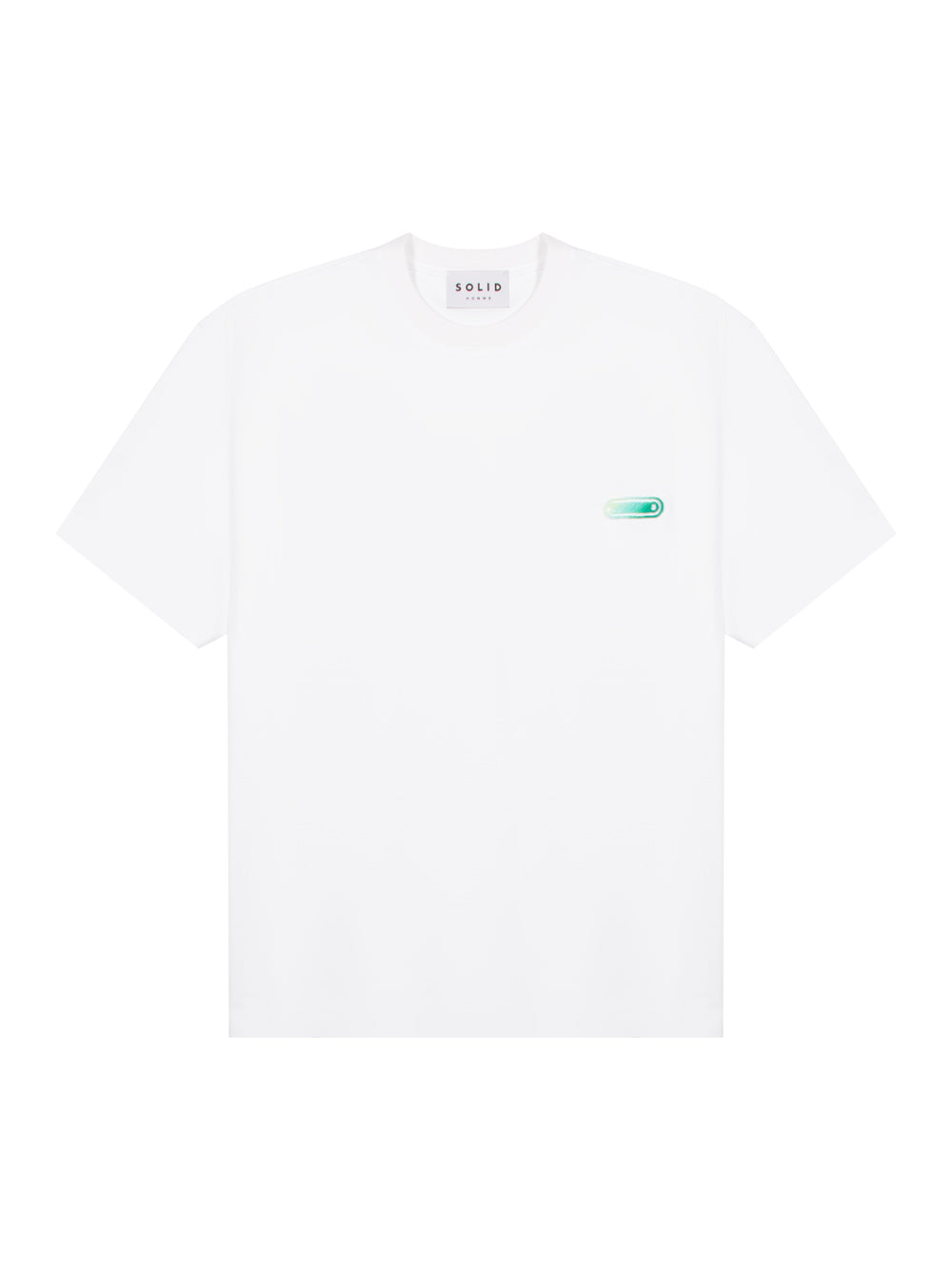 Gradient Soft Back Logo T-Shirt (White)