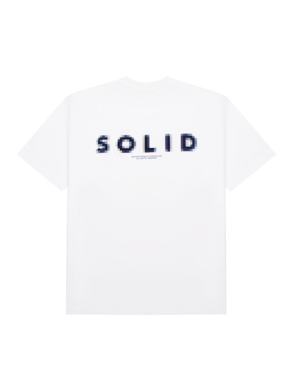 Pixel Back Logo T-Shirt (White)