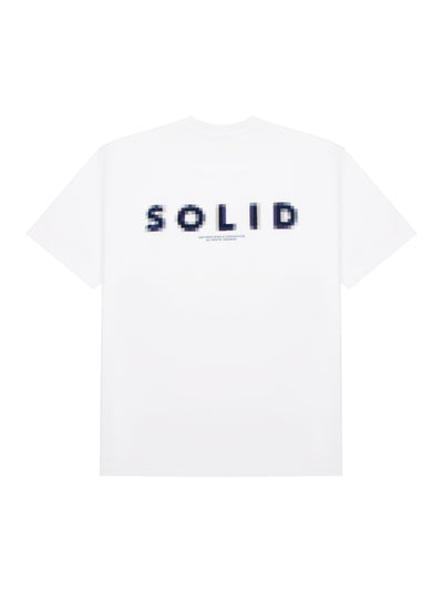 Pixel Back Logo T-Shirt (White)