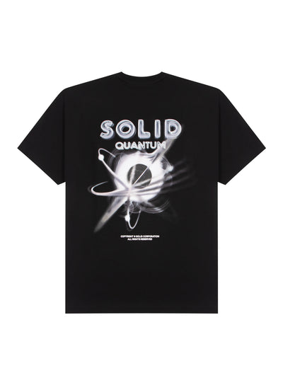 Quantum Back Logo T-Shirt (Black)