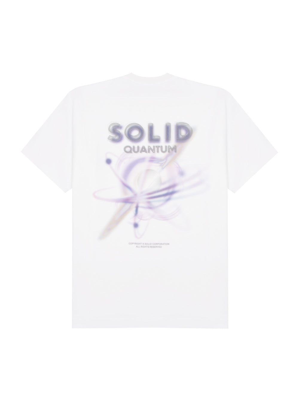 Quantum Back Logo T-Shirt (White)