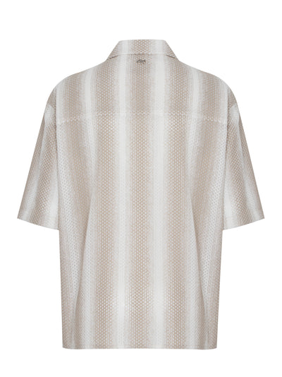 Stripe Shirts (Beige White)