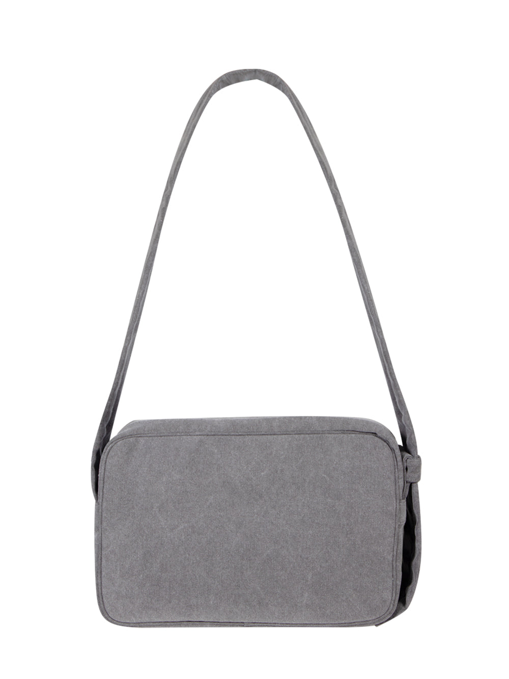 Washed Denim Cross Bag (Grey)