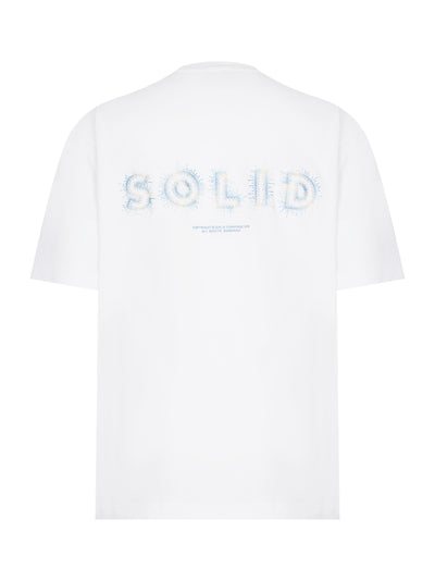 Solid Logo T-Shirt (White)