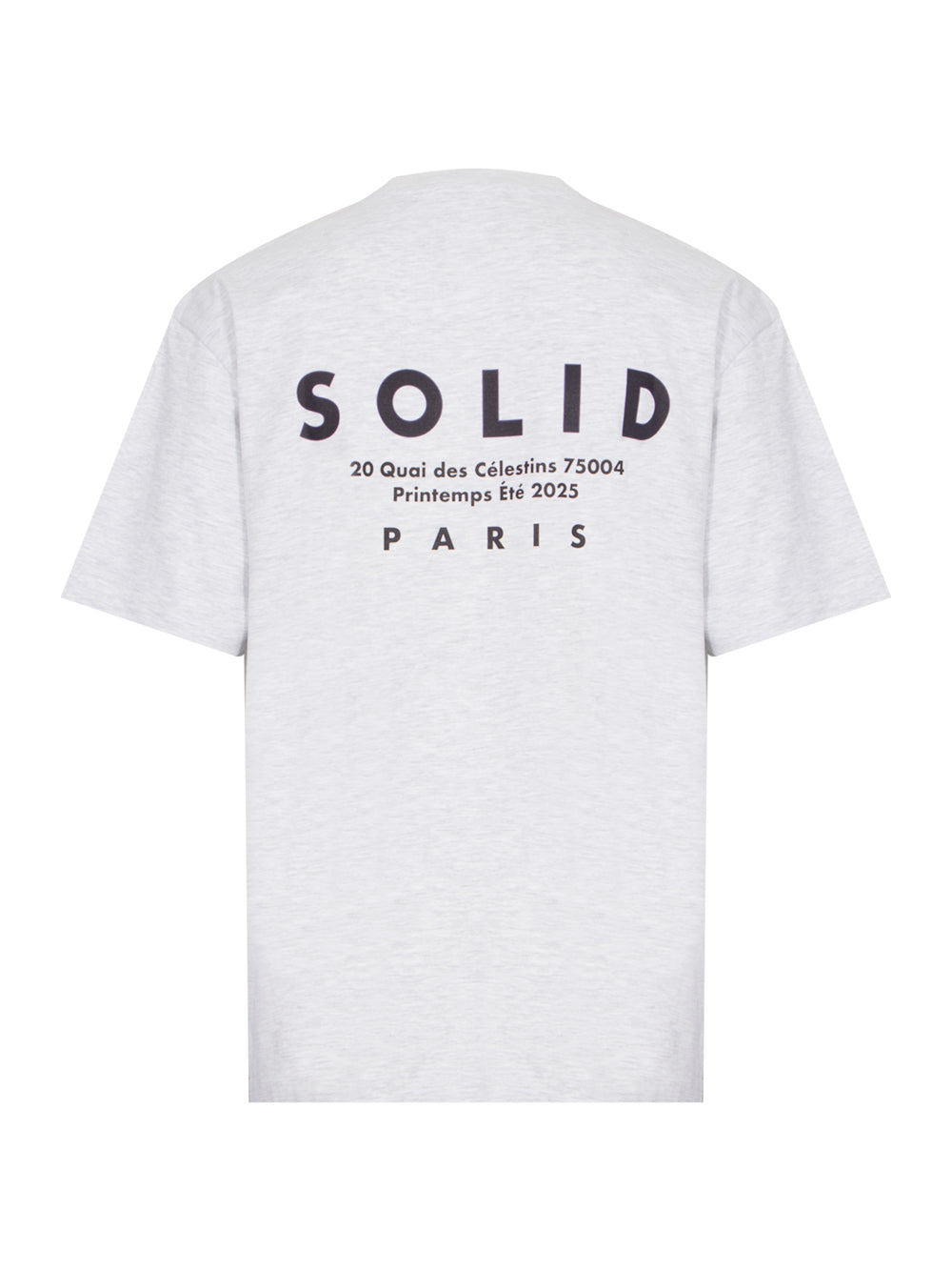 Solid Logo T-Shirt (Grey)