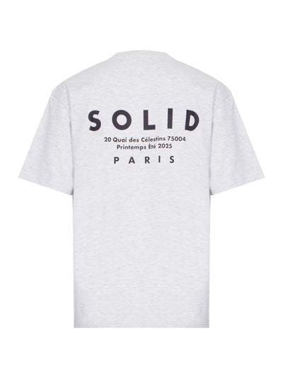 Solid Logo T-Shirt (Grey)