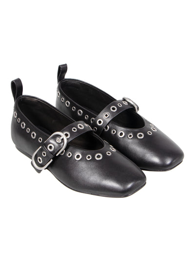 Spire Mary Jane (Grommets Black)