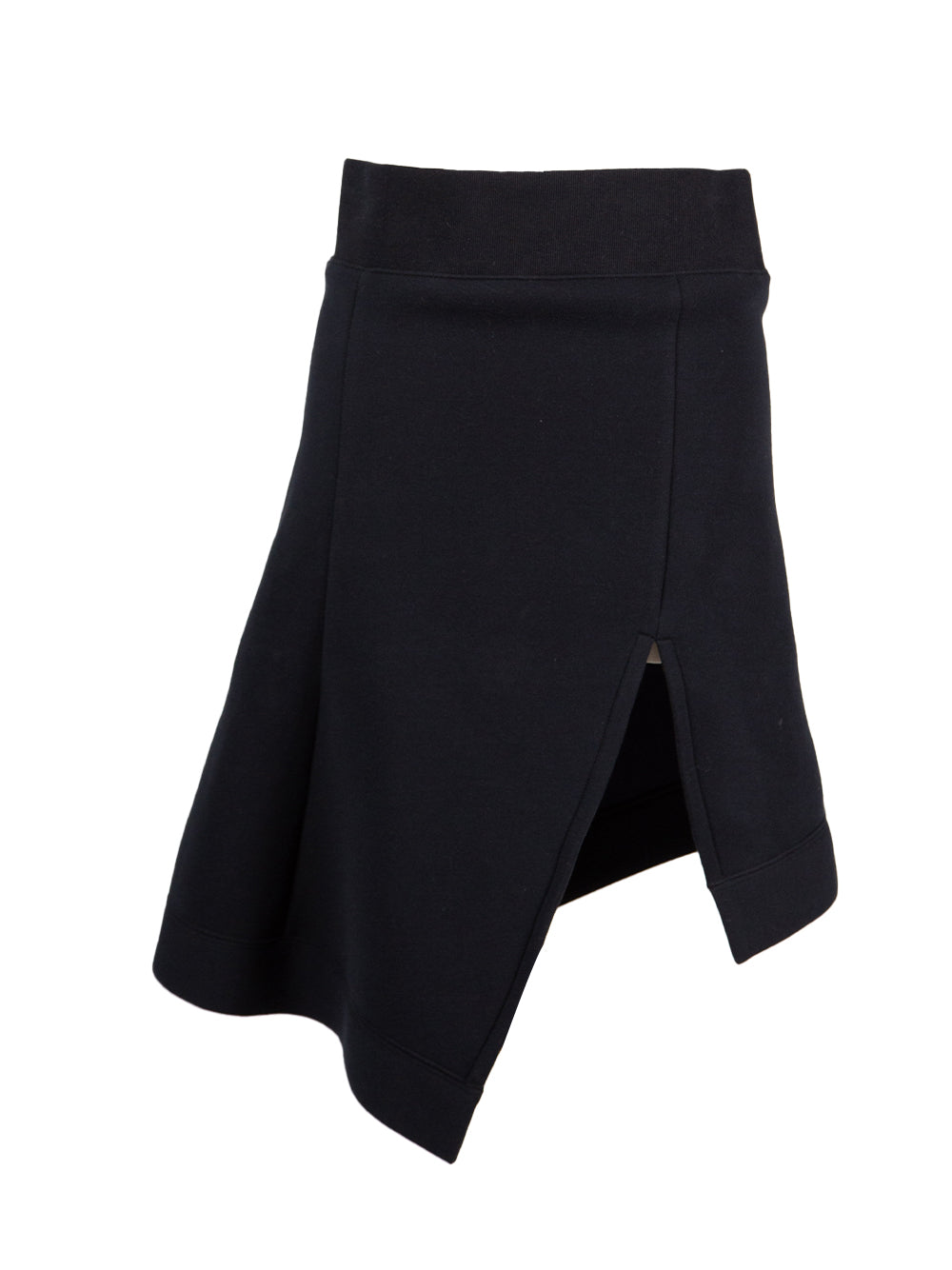 Sponge Sweat Mini Skirt (Black)