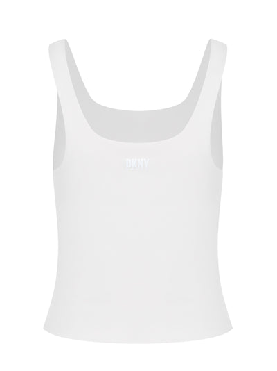 Balance Compression Tank with Built In Bra (Sand)