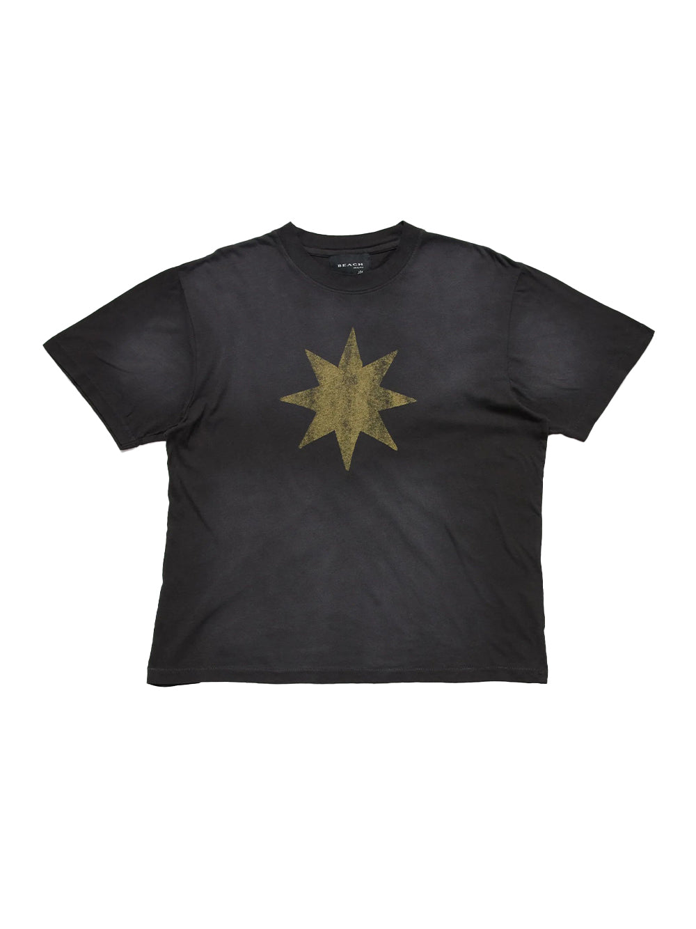 Star Baby Tee Sun (Faded Black)