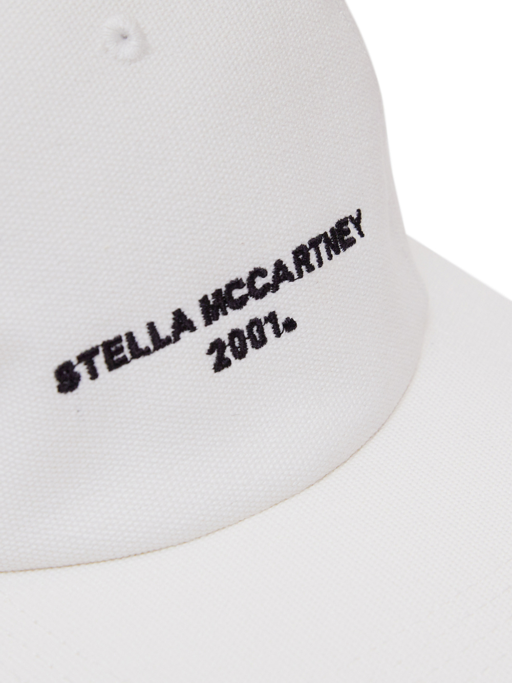 Stella-Mc-Cartney-Embroidered-Logo-Baseball-Cap-White-4