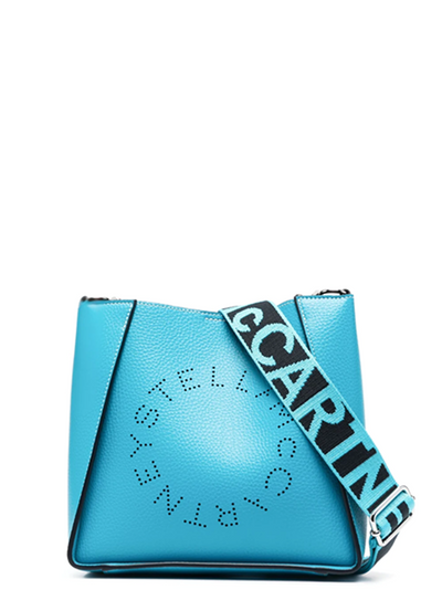 Stella McCartney Stella Logo Shoulder Bag Blue 1