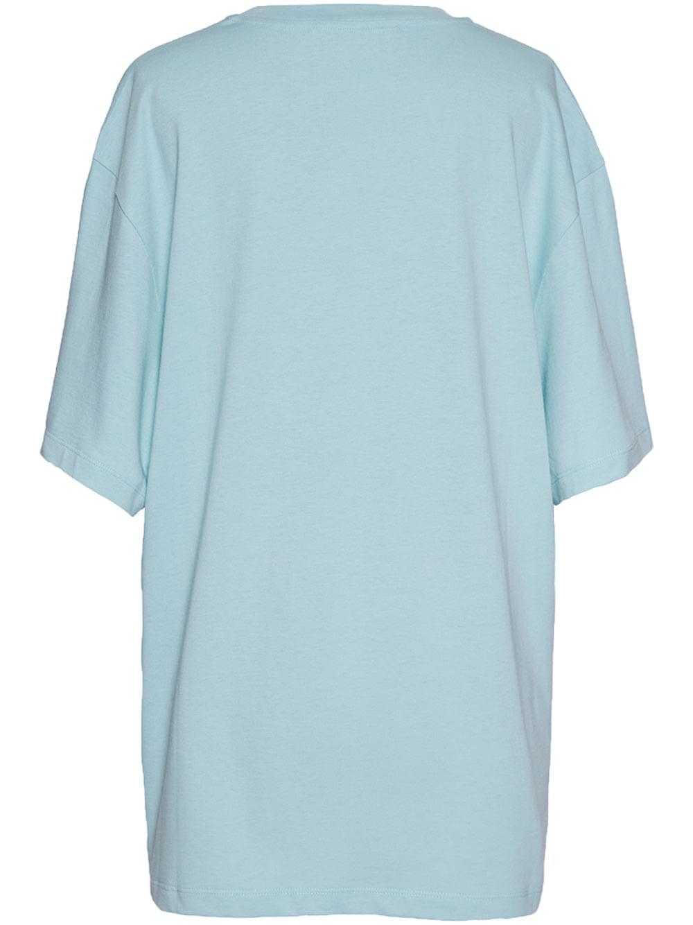 2001 Logo-Print T-Shirt (Mint Green)