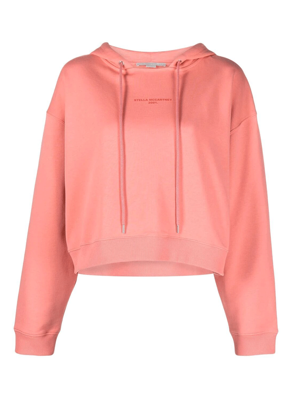 2001 Logo Print Hoodie (Pink)