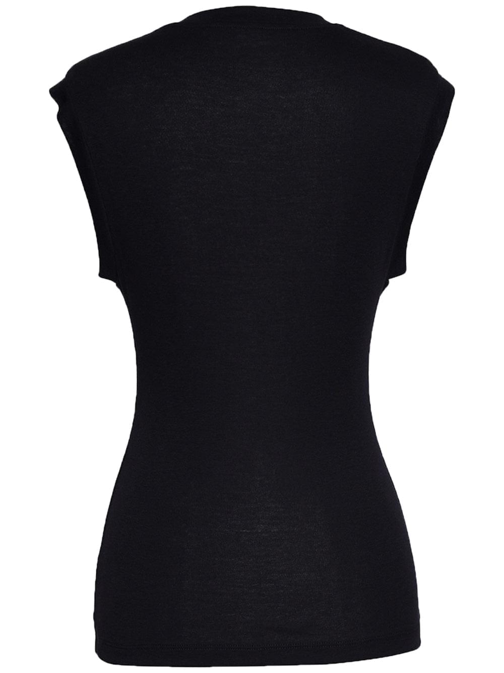 23 Old Bond Street Jersey Sleeveless Tank Top (Black)