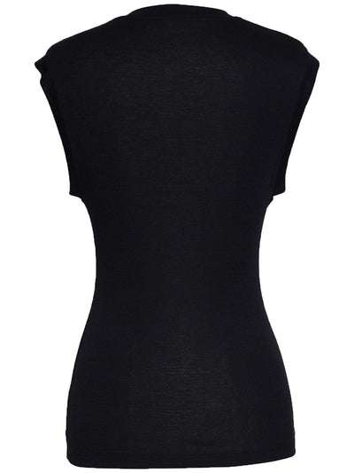 23 Old Bond Street Jersey Sleeveless Tank Top (Black)