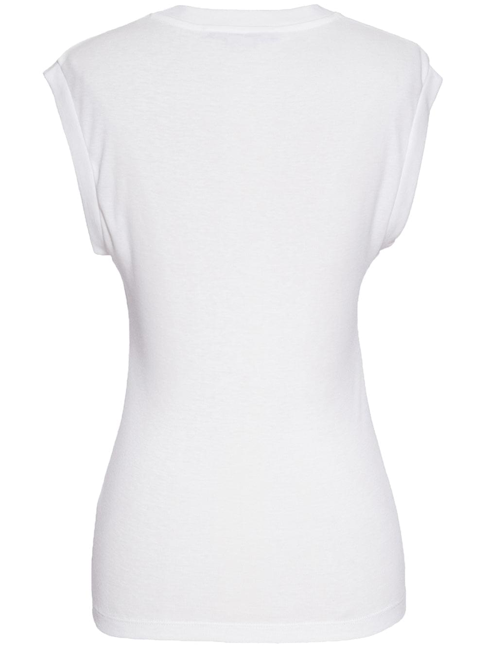 23 Old Bond Street Jersey Sleeveless Tank Top (White)
