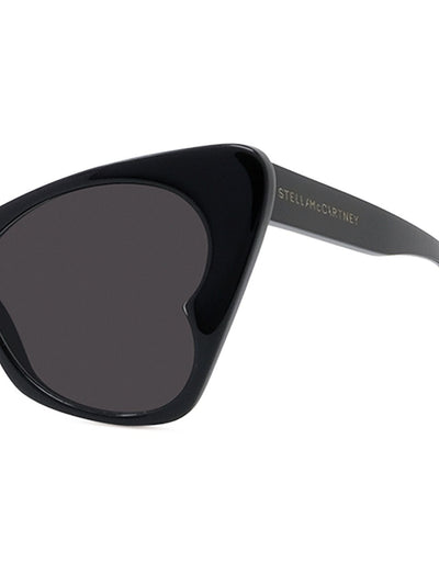 Cat-Eye Sunglasses (Black)