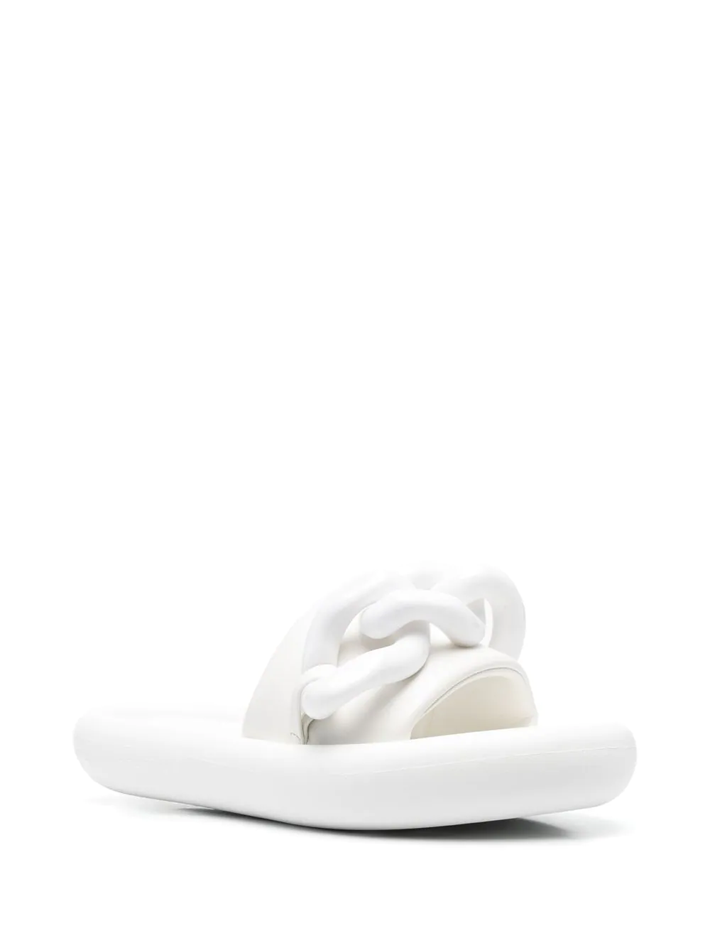 Chunky Chain Air Slides (White)