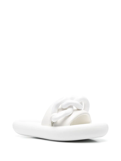 Chunky Chain Air Slides (White)