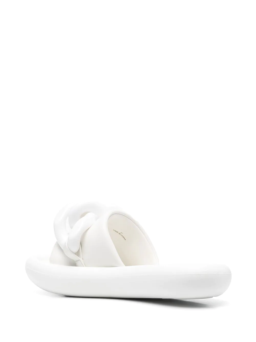 Chunky Chain Air Slides (White)
