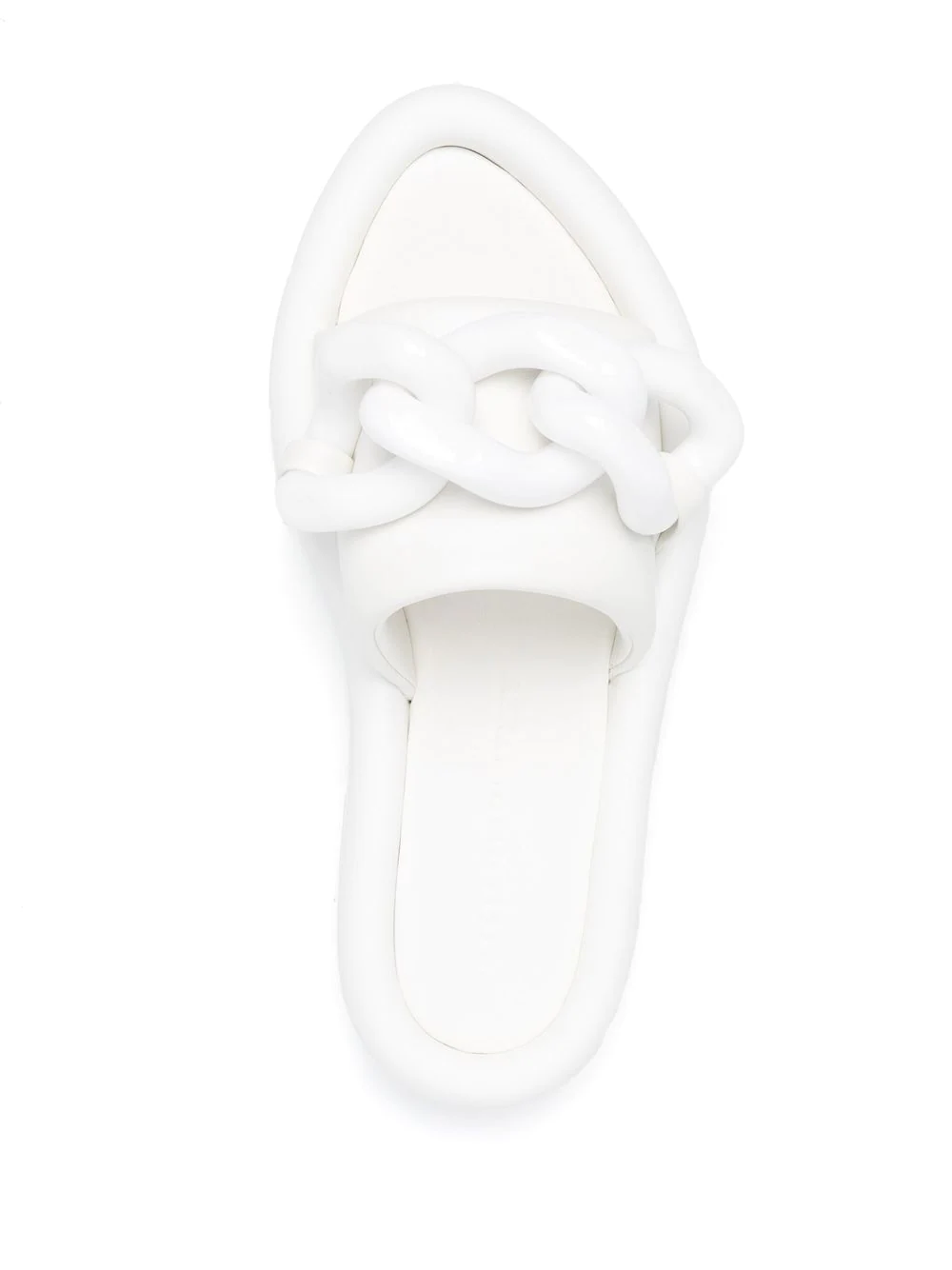 Chunky Chain Air Slides (White)