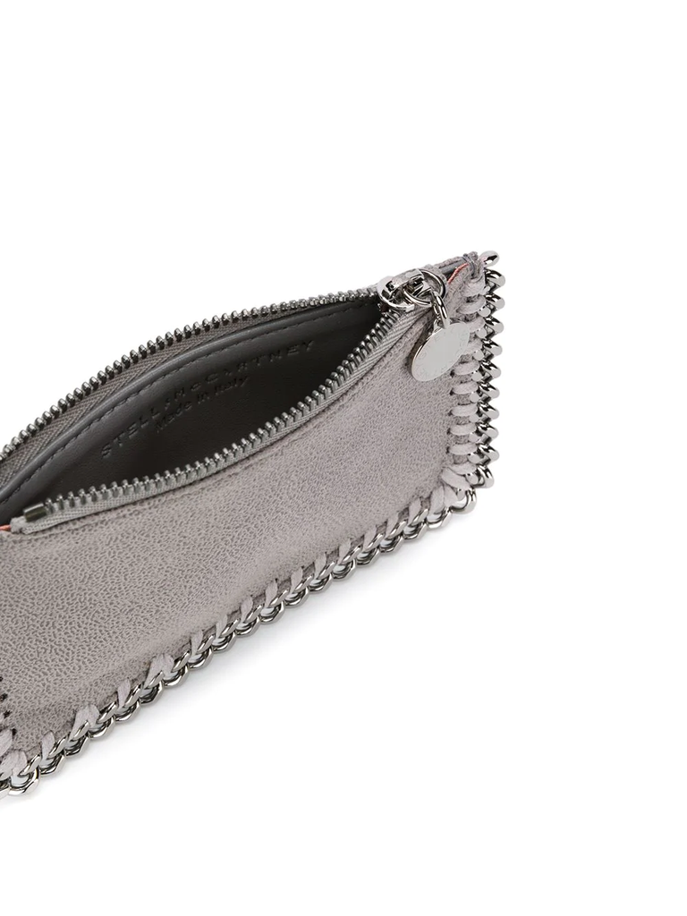 Falabella Card Case (Light Grey)