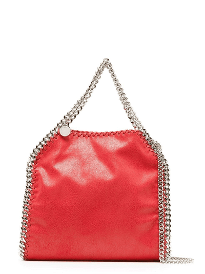 Stella McCartney Falabella Mini Tote Bag Red 1