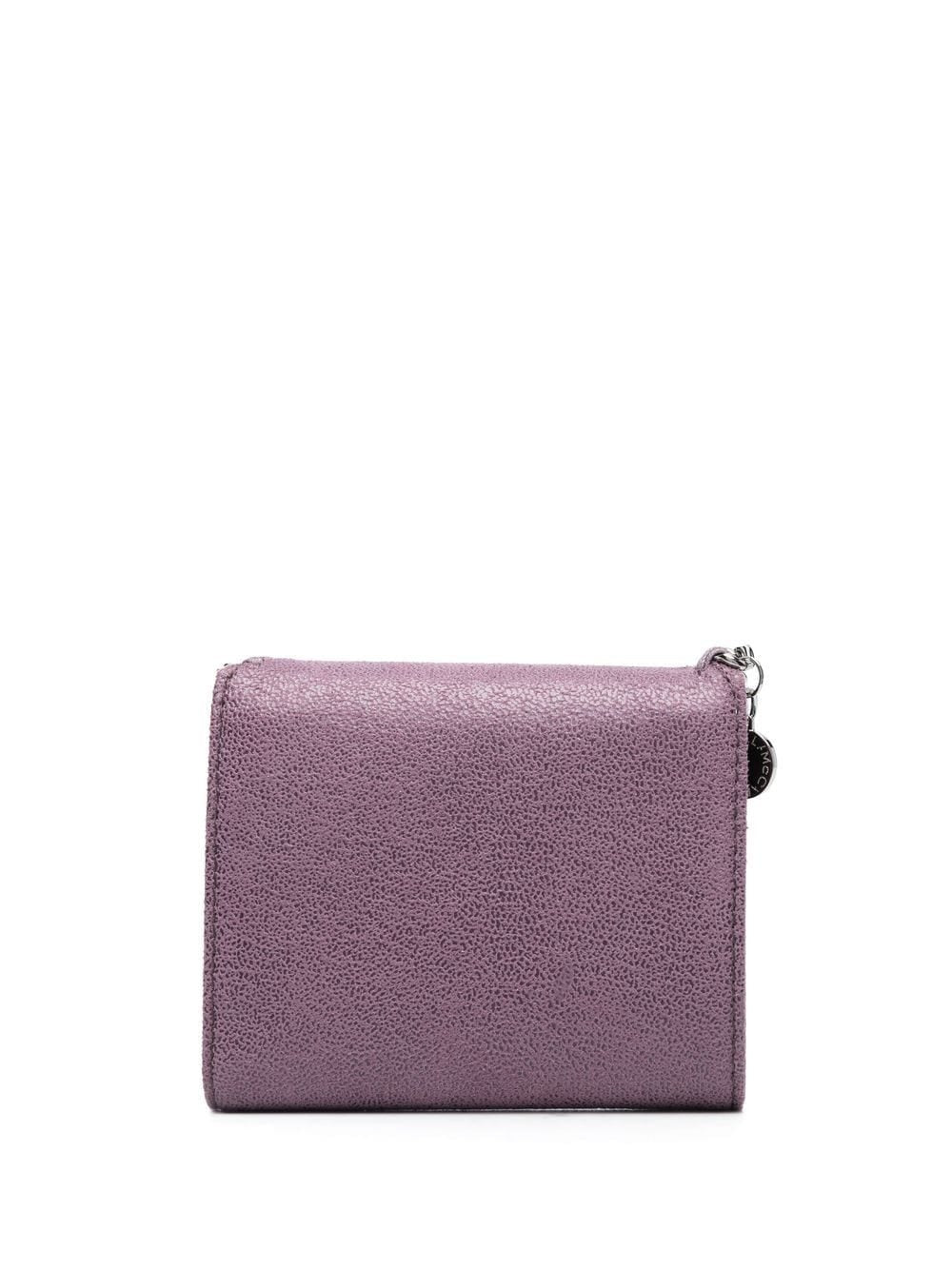 Falabella Small Flap Wallet (Purple)