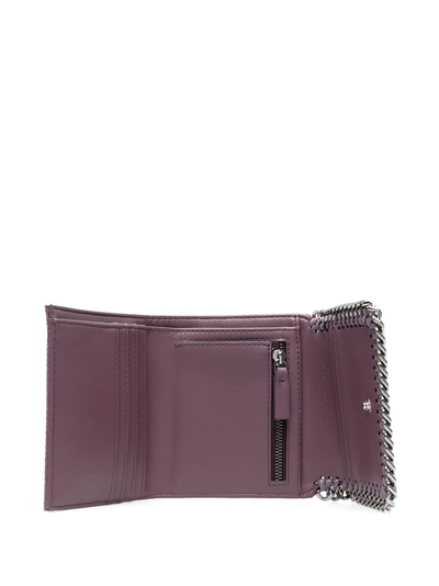 Falabella Small Flap Wallet (Purple)