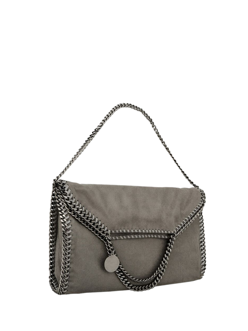 Stella McCartney Falabella Three Chain Tote Bag Grey 2