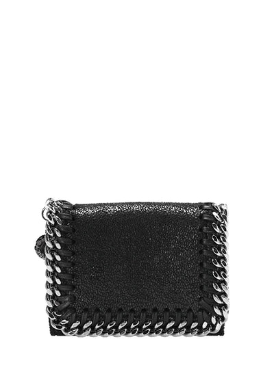 Falabella Trifold Mini Wallet (Black)