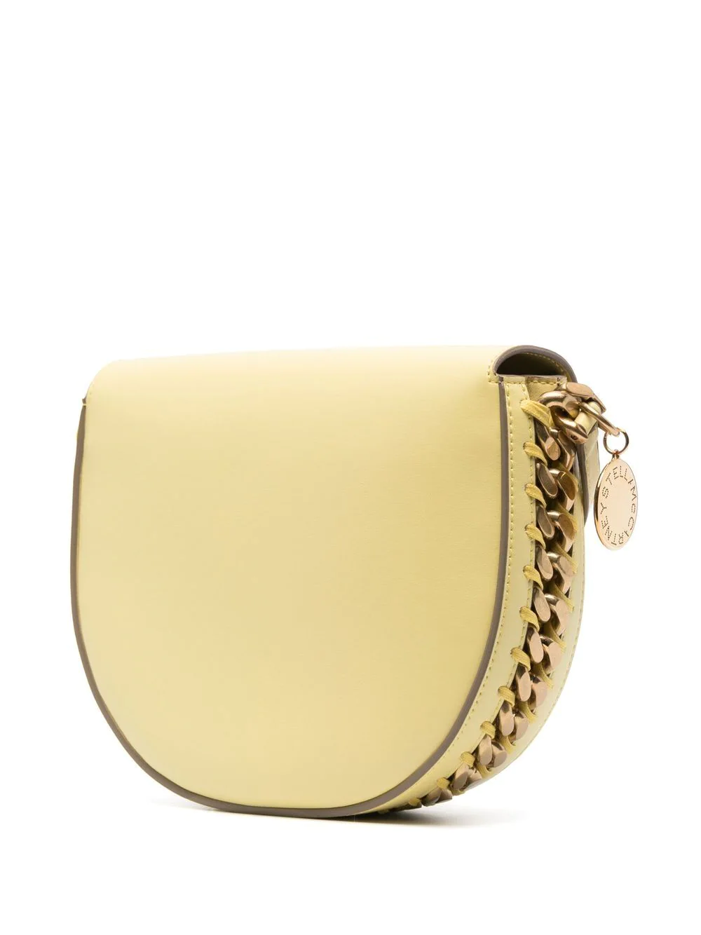 Frayme Medium Flap Shoulder Bag (Yellow)