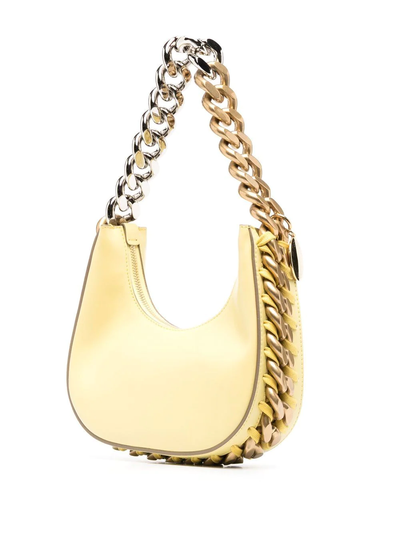 Frayme Mini Zipped Shoulder Bag (Yellow)