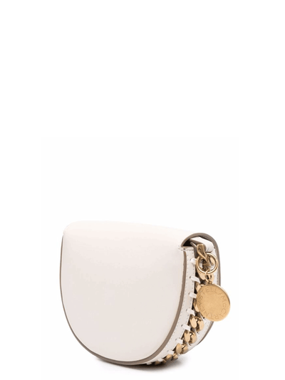 Frayme Small Flap Shoulder Bag (White)