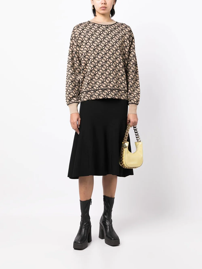 S-Wave Logo Knit Jumper (Beige)