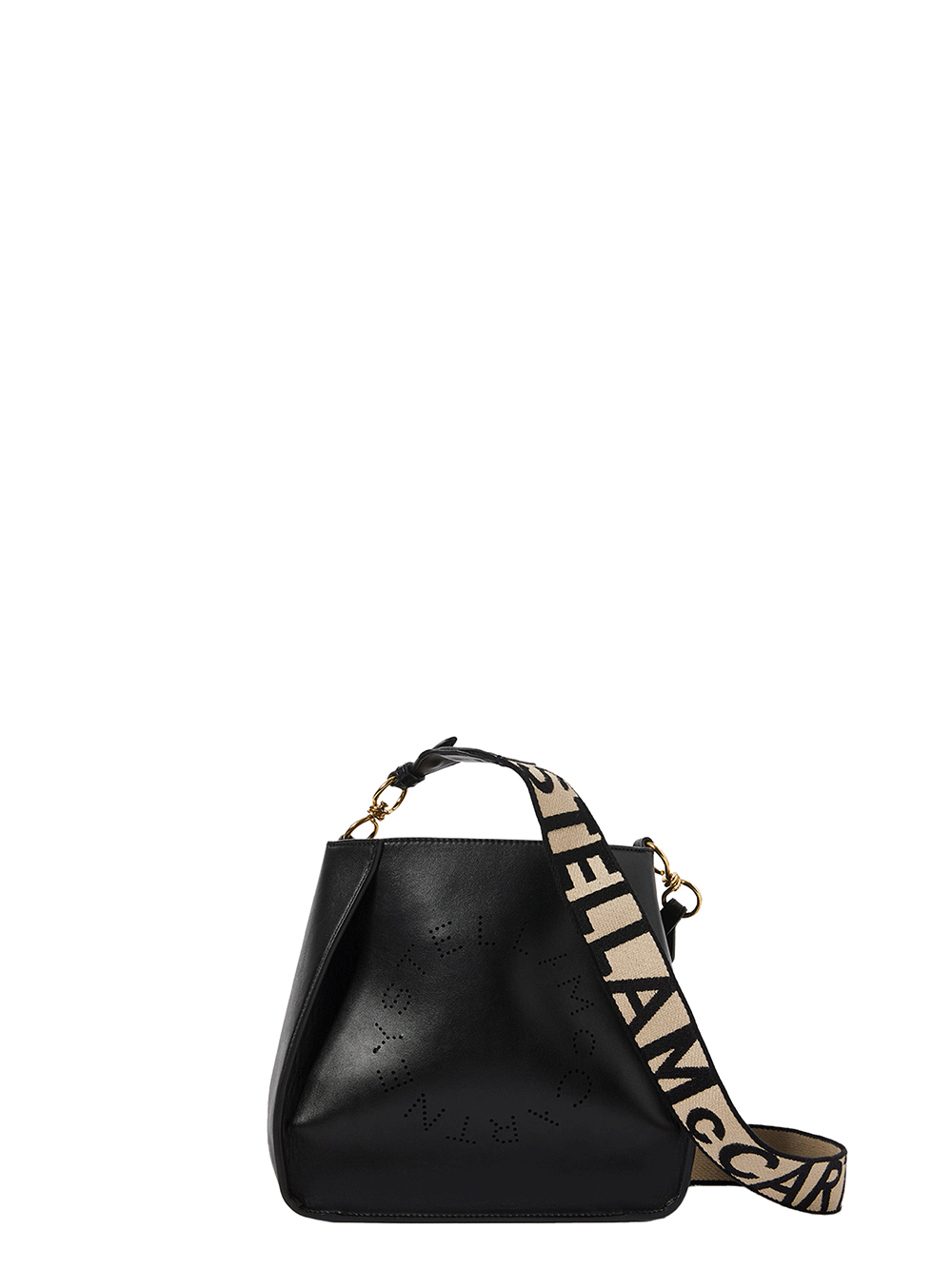 Stella Logo Shoulder Bag (Black)